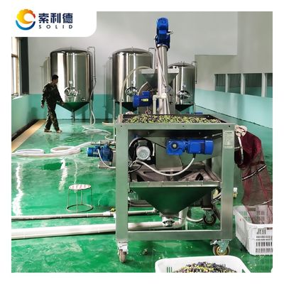 Machine d'extraction d'huile d'olive à haute teneur en huile 13,5% EVOO-500 à séparation en 2 phases