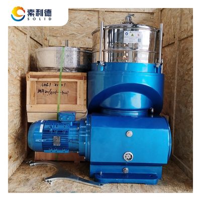 Séparateur de disques verticaux pour la purification de l'huile d'avocat extra vierge AVOS-2000 à 6250 tours par minute