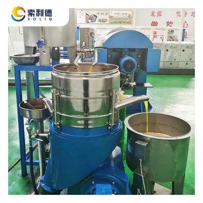 Machine d'extraction centrifugeuse à haut rendement pour le traitement de l'huile d'olive vierge extra 3-4TPH