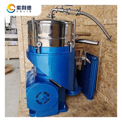 Centrifugeuse pour la purification d'huile vierge Extra vierge d'huile d'olive Séparateur à disque vertical
