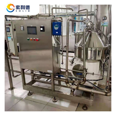 JNPJ-500 Séparateur de levure de bière artisanale approuvé Centrifugeuse à disque pour la clarification de la herbe