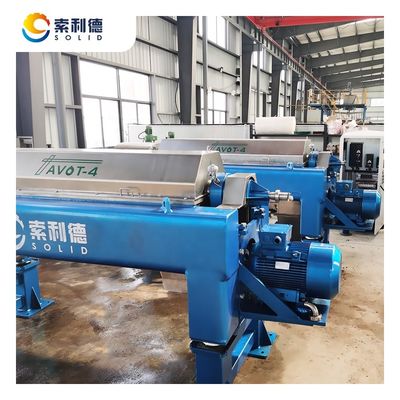 Centrifugeuse à décanter à 3 phases pour équipement d'extraction d'huile d'olive