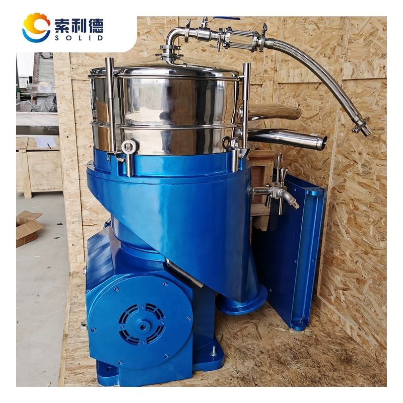 Centrifugeuse pour la purification d'huile vierge Extra vierge d'huile d'olive Séparateur à disque vertical